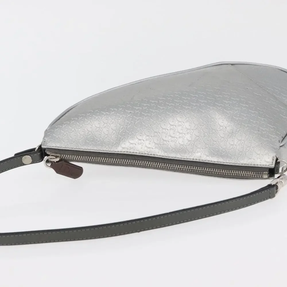 Dior Trotter Saddle Accessory Pouch Silver